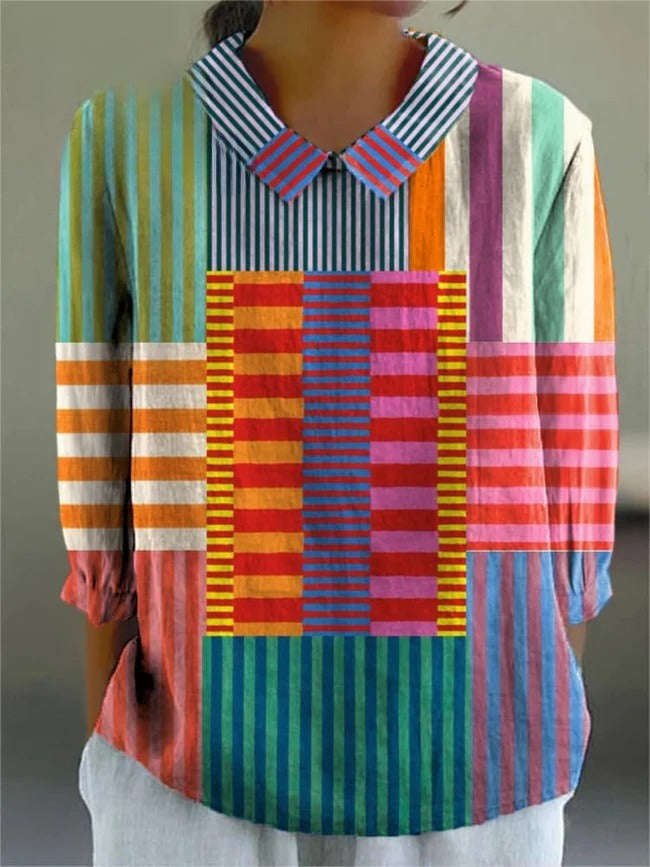 Danika | Vintage Style Geometric Print Dress