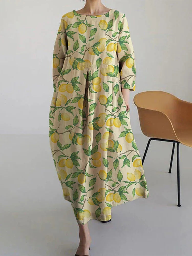 Aurora | Summer Midi Floral Dress