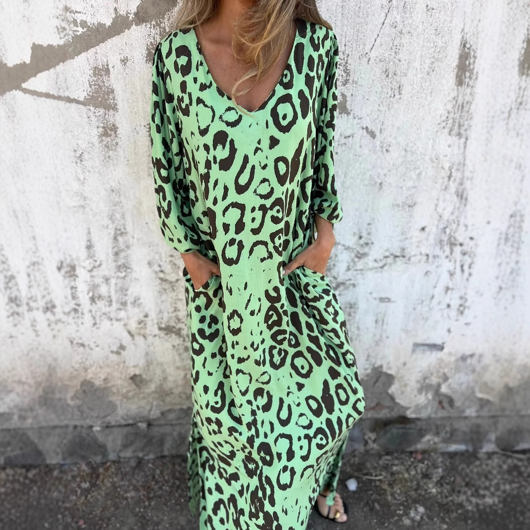 Denise | Chic Leopard Print Dress