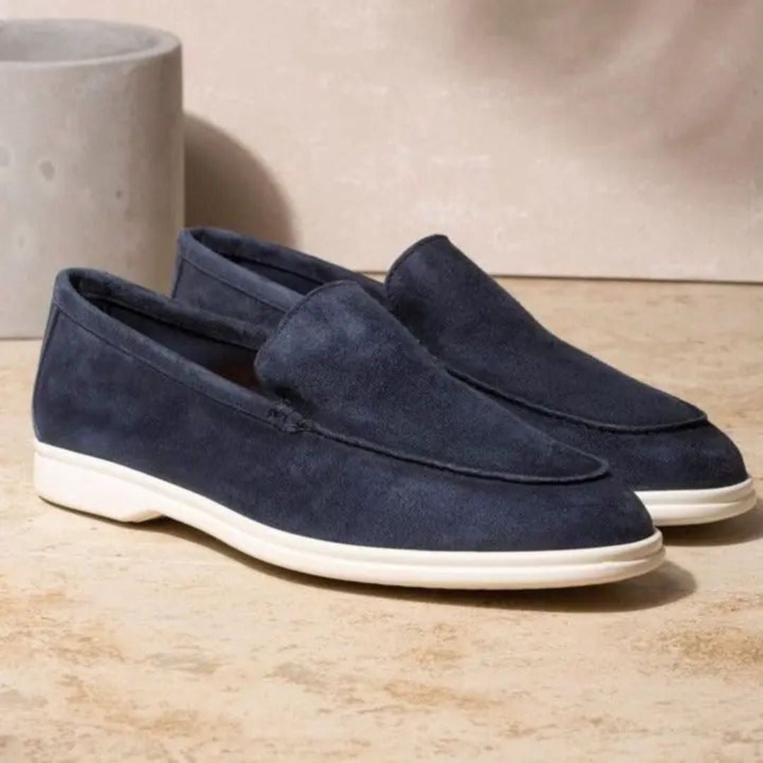 Men's Comfortable Faux Suede Slip On Loafers