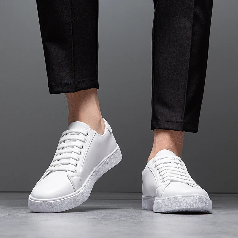 Men’s Lace Up Low Top Casual Sneakers