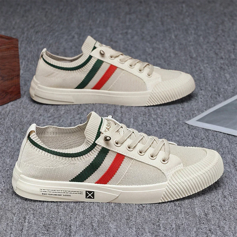 Men’s Lightweight Knit Lace Up Sneakers