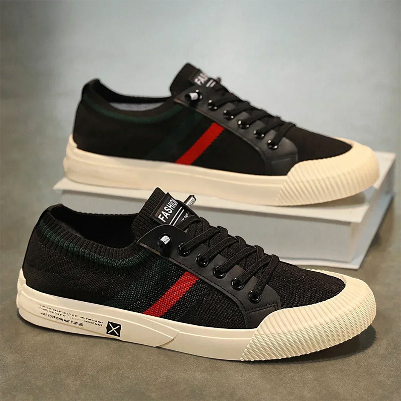 Men’s Lightweight Knit Lace Up Sneakers