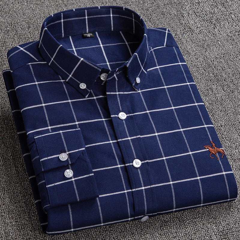 Men’s Long Sleeve Button Down Dress Shirt
