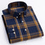 Men’s Plaid Long Sleeve Dress Shirt