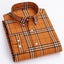 Men’s Plaid Long Sleeve Dress Shirt