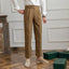 Men’s Pleated Straight Leg Dress Pants