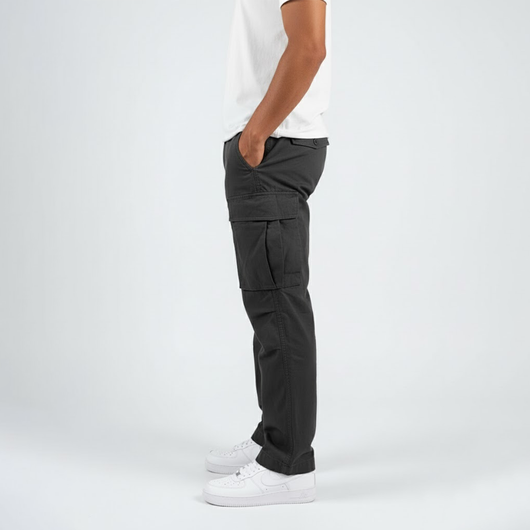 Men’s Relaxed Fit Straight Leg Cargo Pants