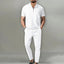 Men’s Short Sleeve Polo Two-Piece Set