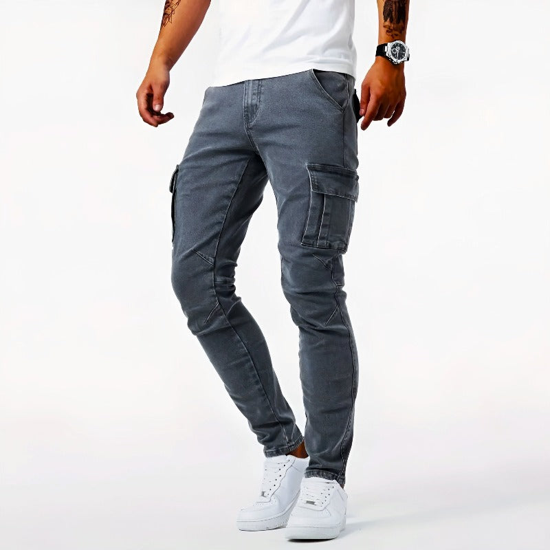 Men’s Slim Fit Stretch Cargo Pants