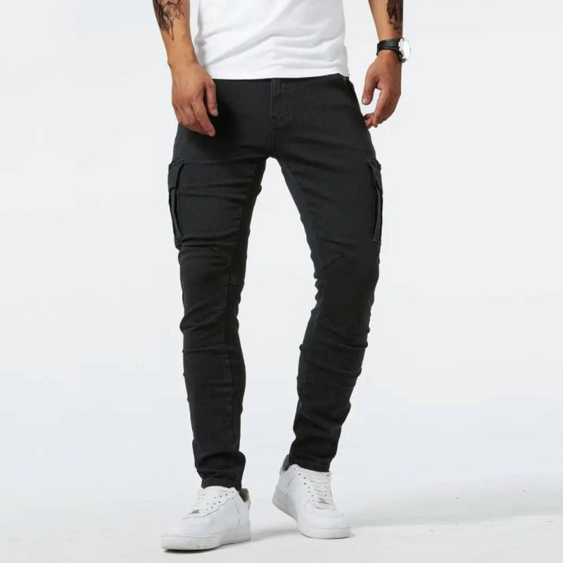 Men’s Slim Fit Stretch Cargo Pants