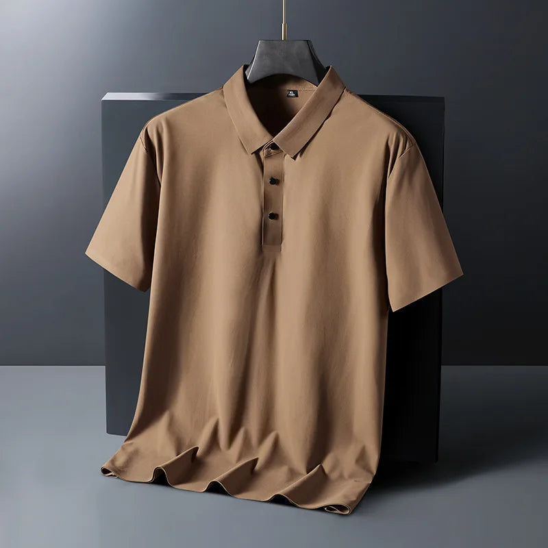 Men’s Classic Button Down Polo Shirt