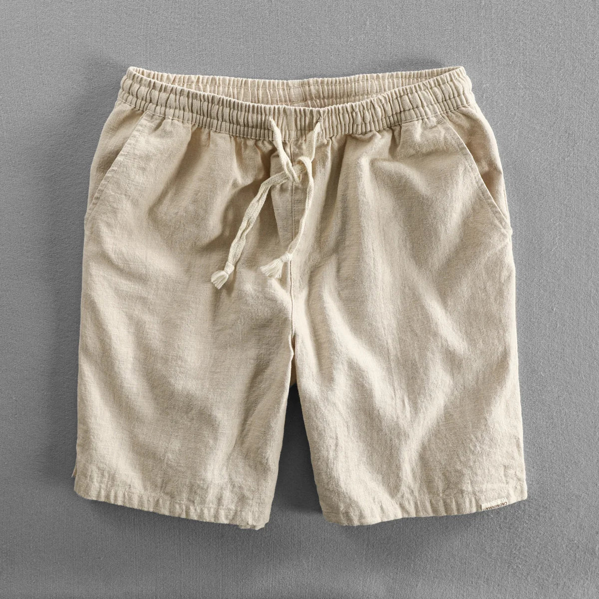 Men's Elastic Waist Drawstring Chino Shorts