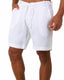 Men's Casual Drawstring Pleated Chino Shorts