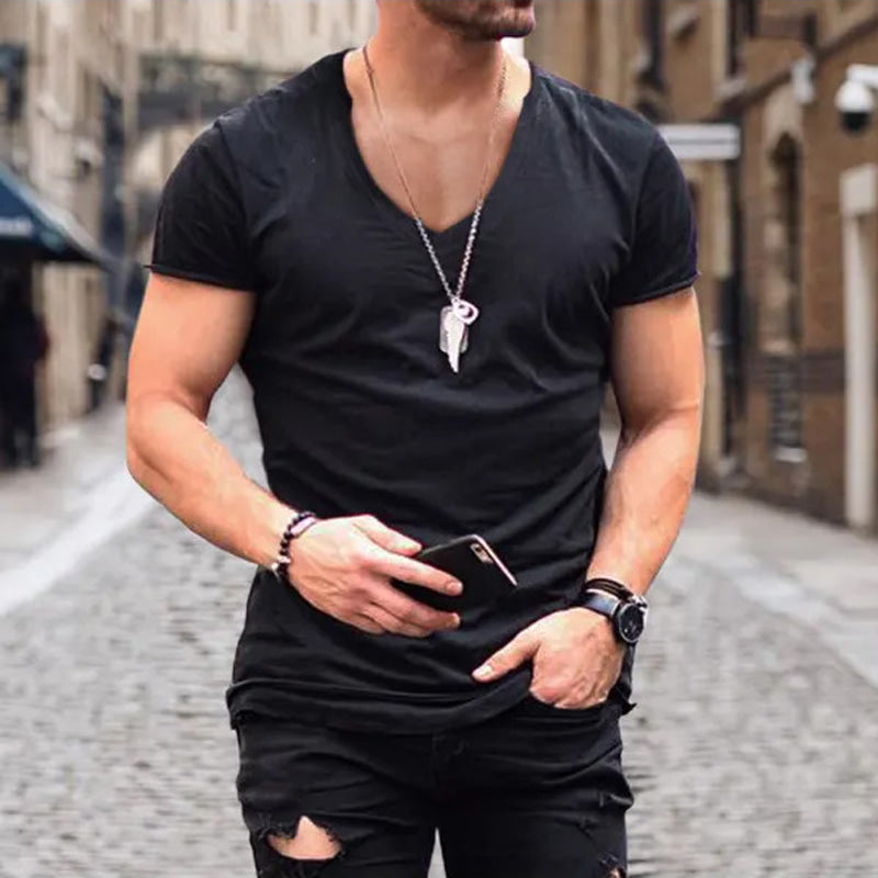 Men’s Lightweight Summer Short Sleeve T-Shirt