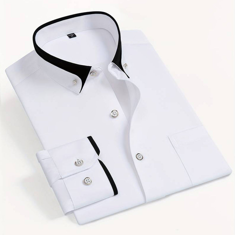 Men’s Long Sleeve Button Up Dress Shirt