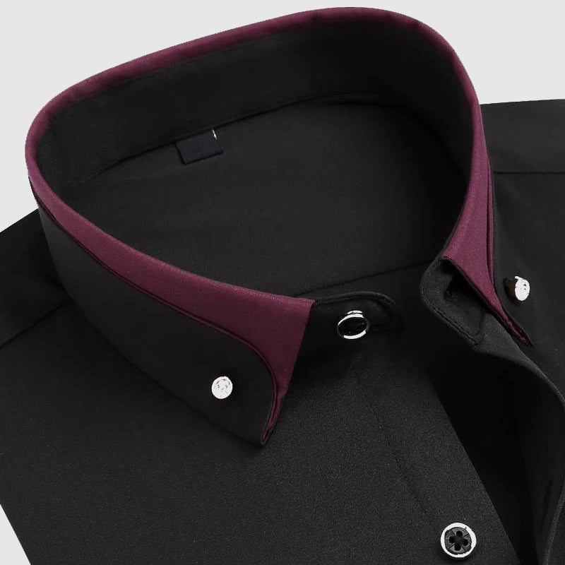Men’s Long Sleeve Button Up Dress Shirt
