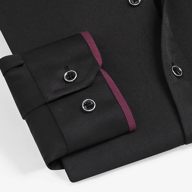 Men’s Long Sleeve Button Up Dress Shirt