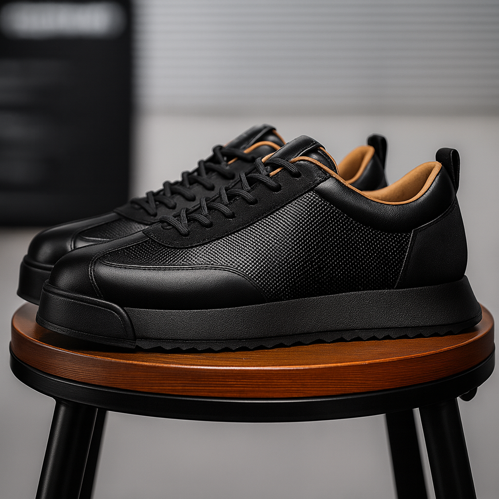 Men's Lace Up Retro Low Top Casual Sneakers