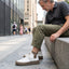 Men’s Mid-Top Sleek Platform Sole Sneakers
