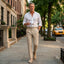 Men’s Pleated Straight Leg Dress Pants