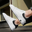 Men’s Sleek Lace-Up Platform Sneakers