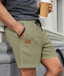 Men’s Textured Drawstring Knit Shorts