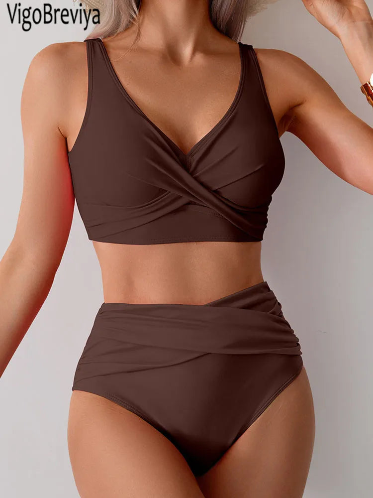 Renate | Sexy Bikini Set With High Waist
