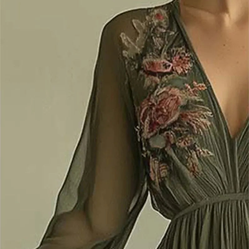 Elowen | Embroidered Magical Dress