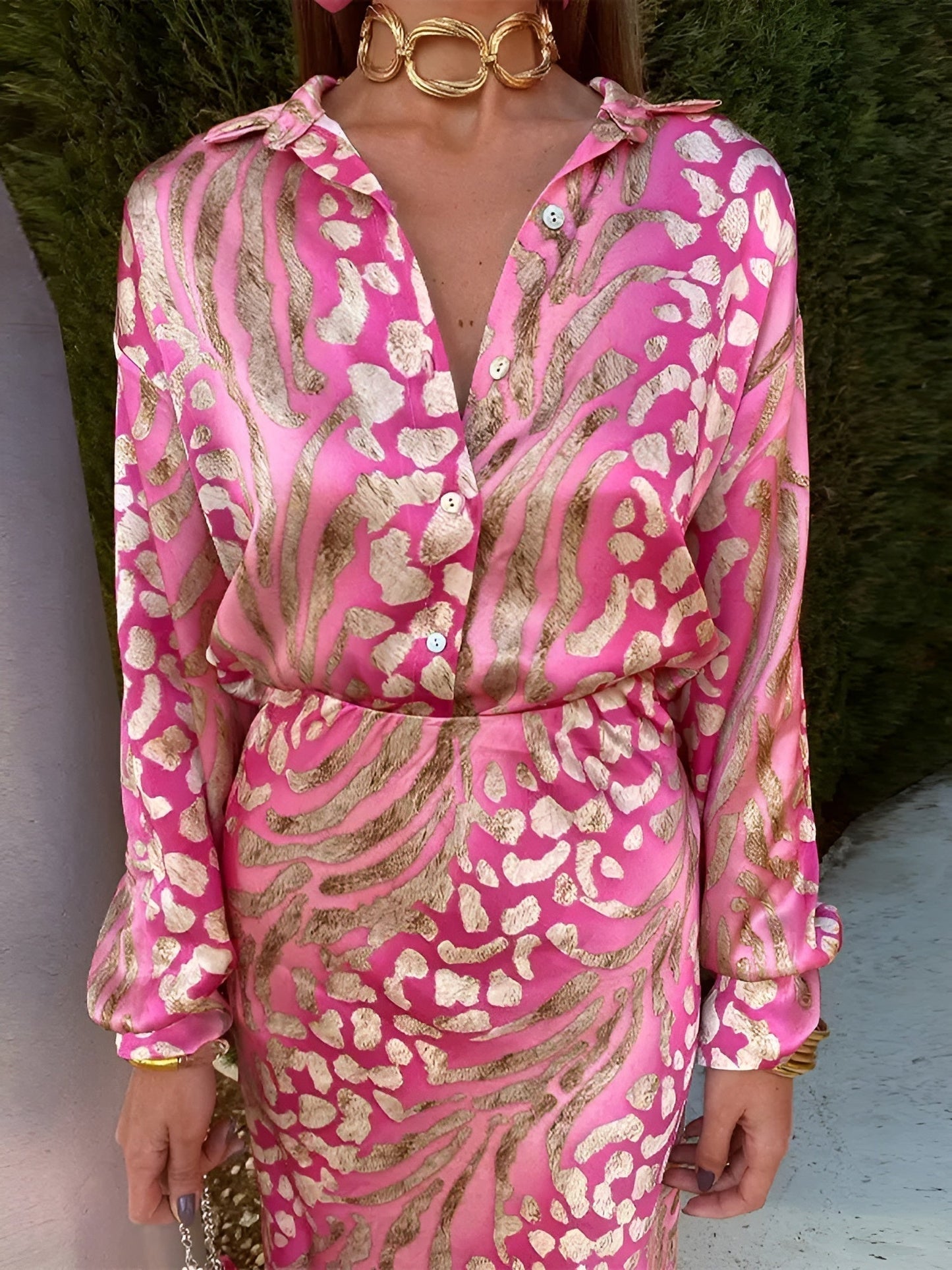 Mei | Elegant Shirt Dress