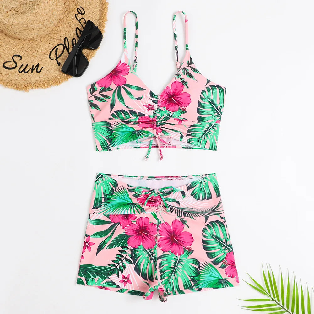 Petra | Feminine Bikini With Floral Print