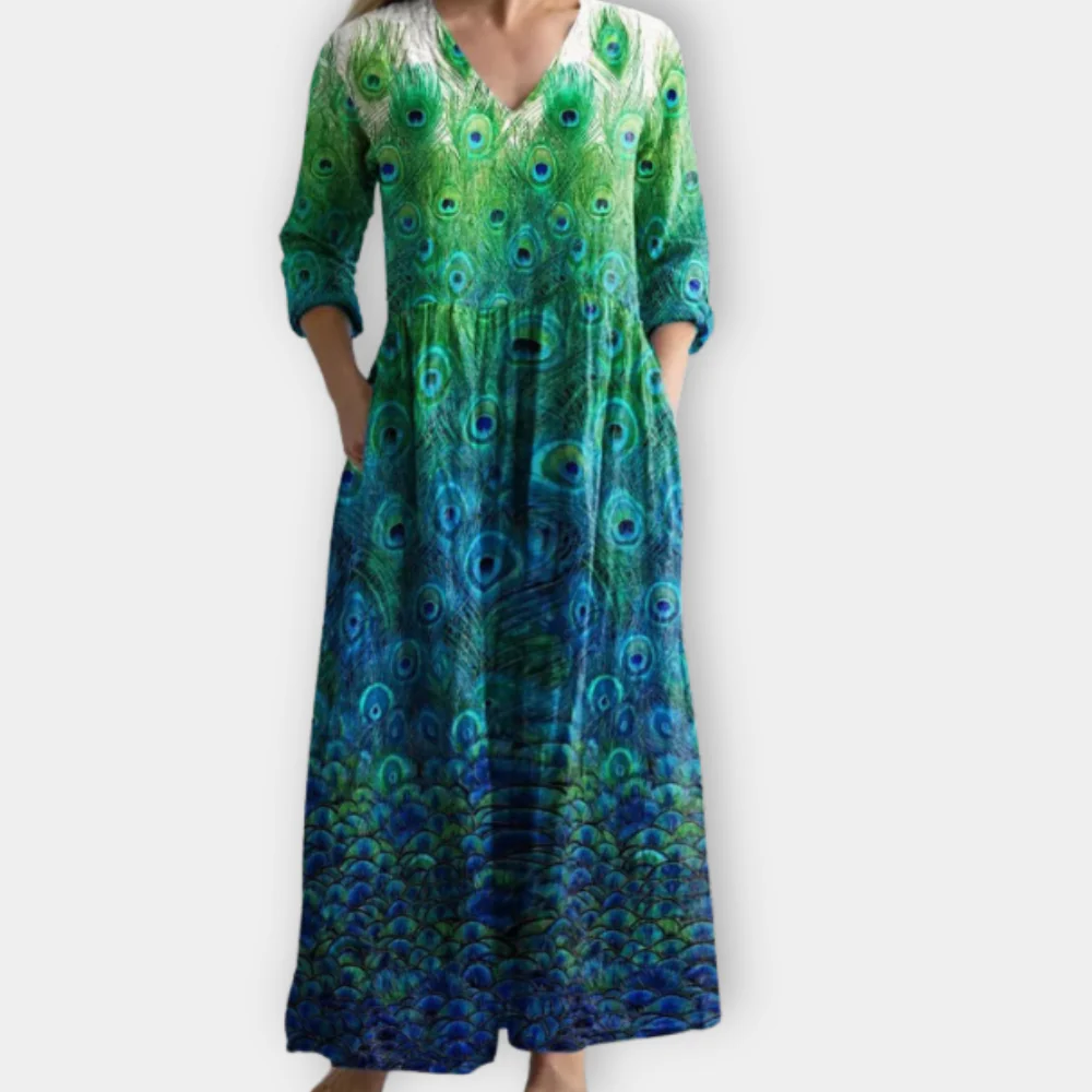 Calithia | Casual Boho Maxi Dress