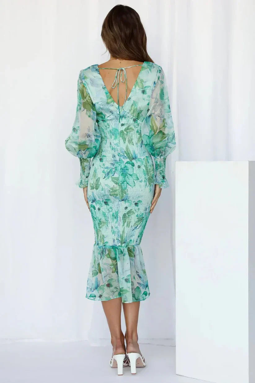 Miley | Dress With Floral Pattern