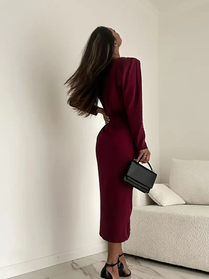 Long Sleeve Party Dress for Women