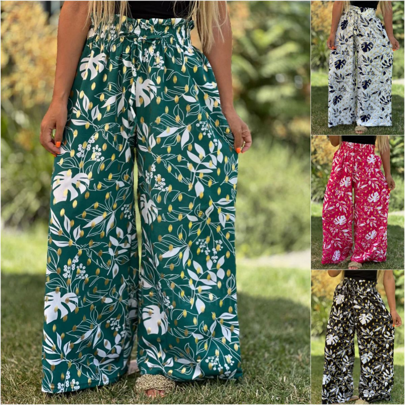 Chelsea | Women's Printed Wide Leg Pants
