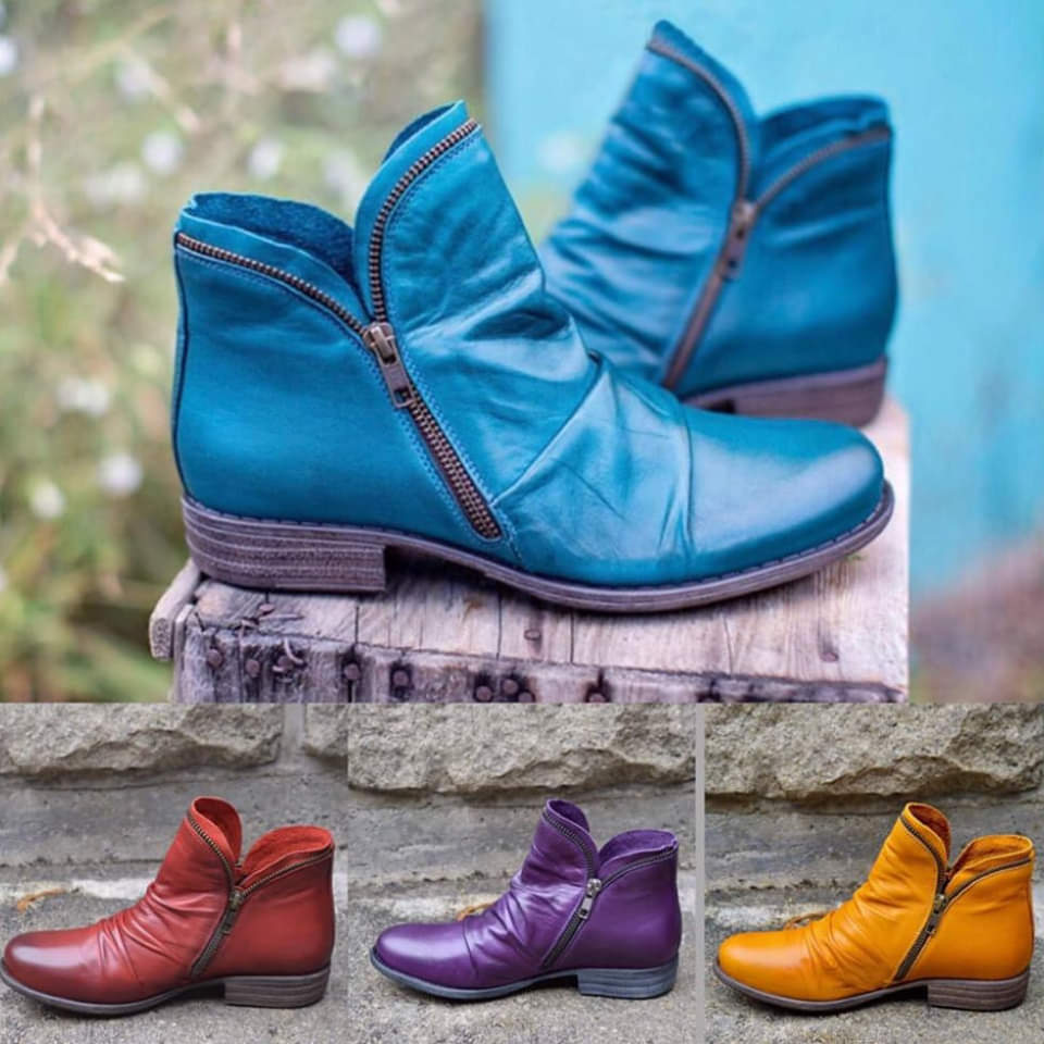Lily | Boots With Zipper