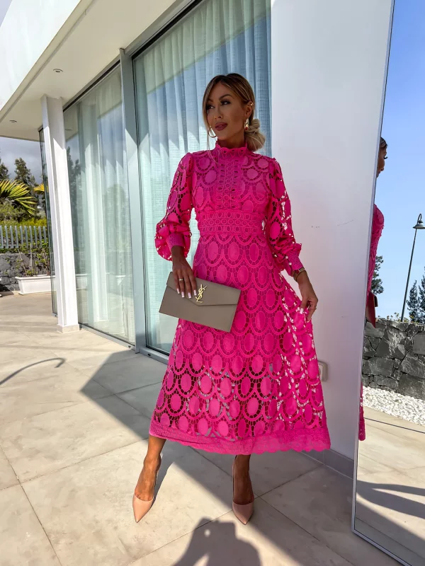 Juliet | Elegance Lace Dress With Tummy Covering Limited Stock