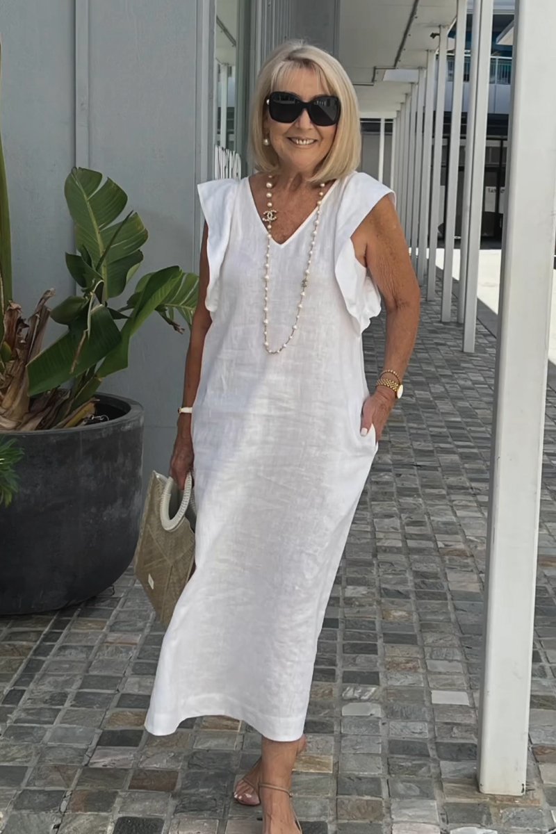 Reina | Elegant Tummy Coverage Dress