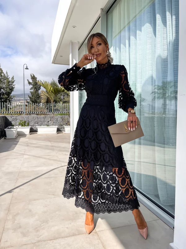 Juliet | Elegance Lace Dress With Tummy Covering Limited Stock