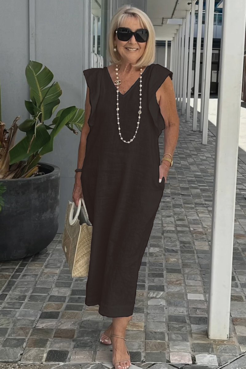 Reina | Elegant Tummy Coverage Dress