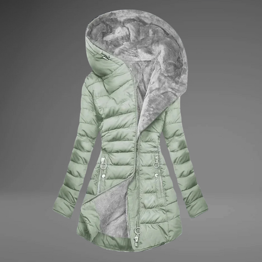 Senna | Light Plush Coat With Elegant Silhouette