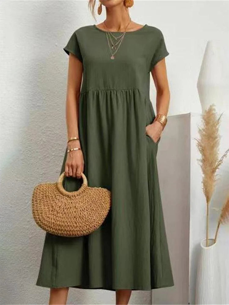 Darcy | Tummy-Covering Comfort Dress