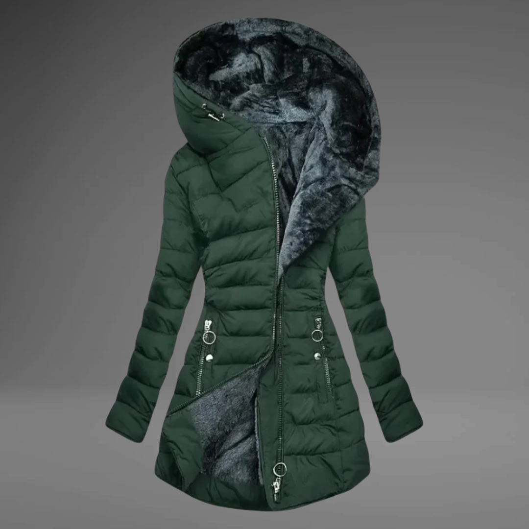 Senna | Light Plush Coat With Elegant Silhouette