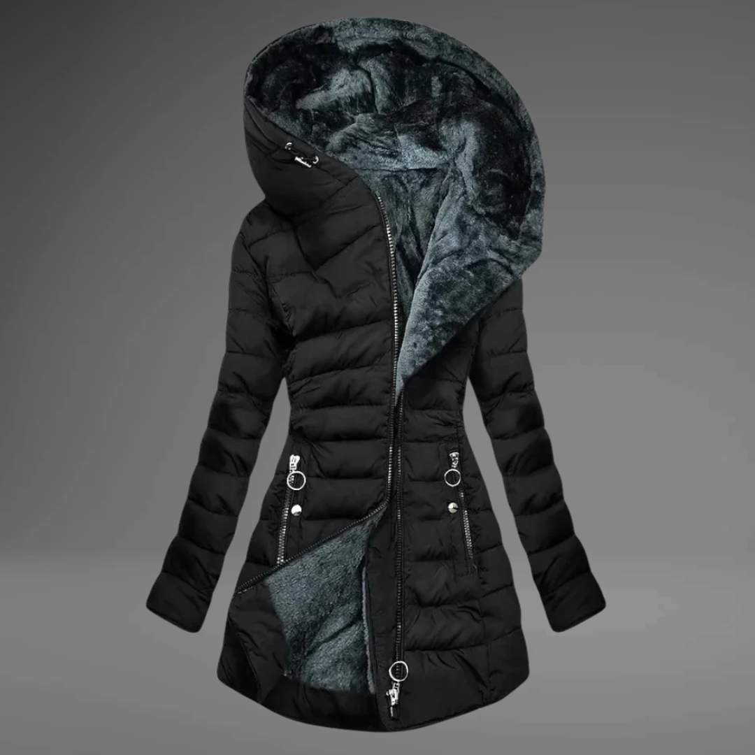 Senna | Light Plush Coat With Elegant Silhouette