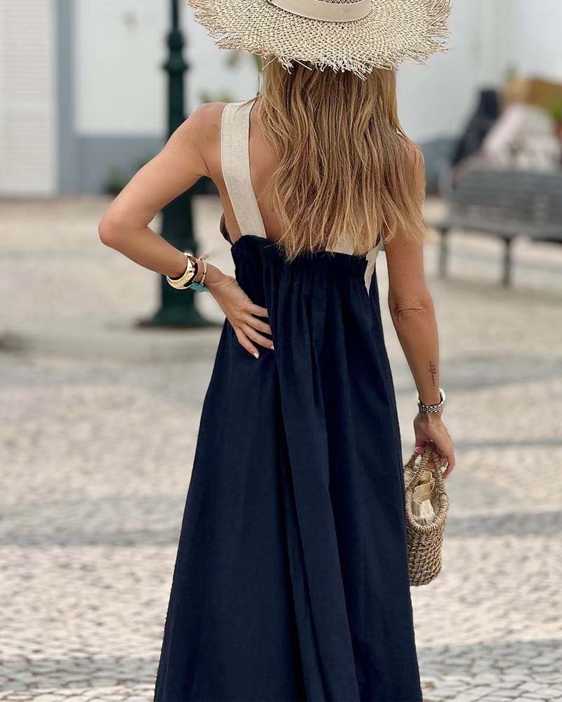 Aria | Classy Cross-Border Ankle-Length Dress