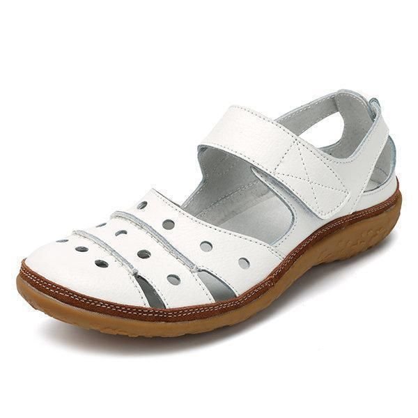 Kairi | Women's Breathable Hollow Hook Flat Sandals
