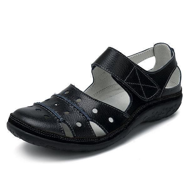 Kairi | Women's Breathable Hollow Hook Flat Sandals