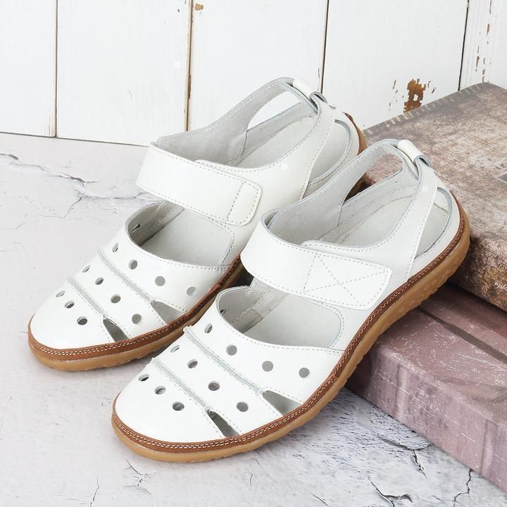 Kairi | Women's Breathable Hollow Hook Flat Sandals