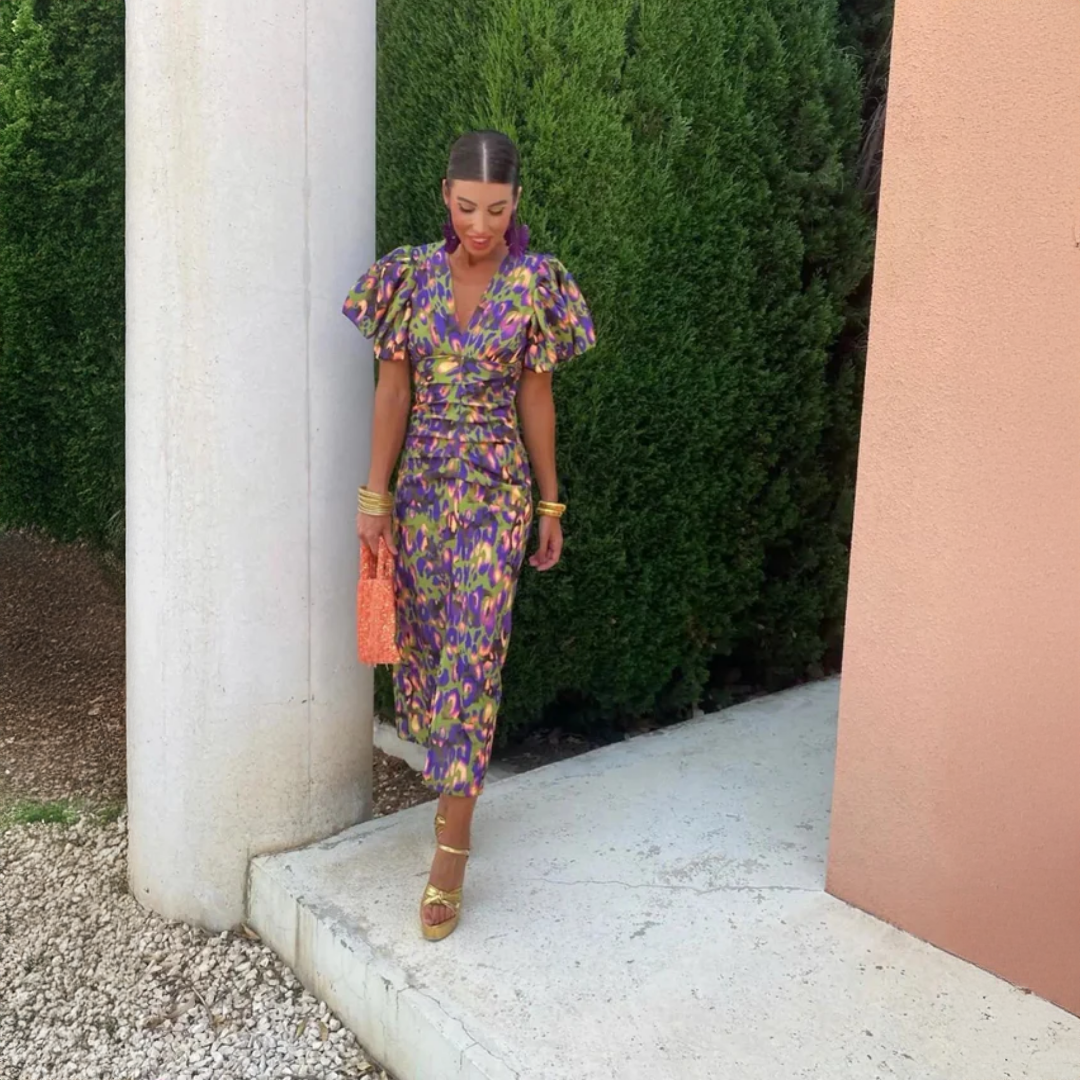 Danuta | Colorful Vibrant Dress