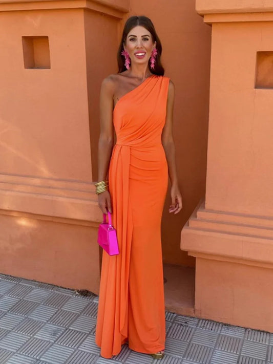 Lia | Asymmetrical Long Dress